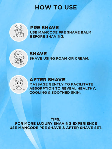 Mancode Fitkari After Shave Gel Cool for Men | Post Shave Gel | Treats Aftershave Cuts; Wounds; Razor Burn | Skin Irritation | Refreshing Aqua Fragrance | Alcohol Free After Shave 100gm (Pack of 1)